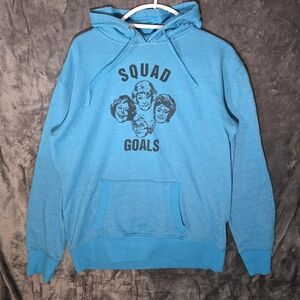 J. America Bright Turquoise 'Golden Girls - Squad Goals' Hoodie
